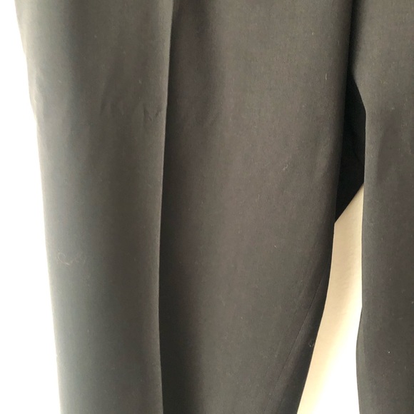 BANANA REPUBLIC MEN’S BLACK SLIM SOLID ITALIAN WOOL SUIT PANTS.SIZE 34-32 - Picture 7 of 14